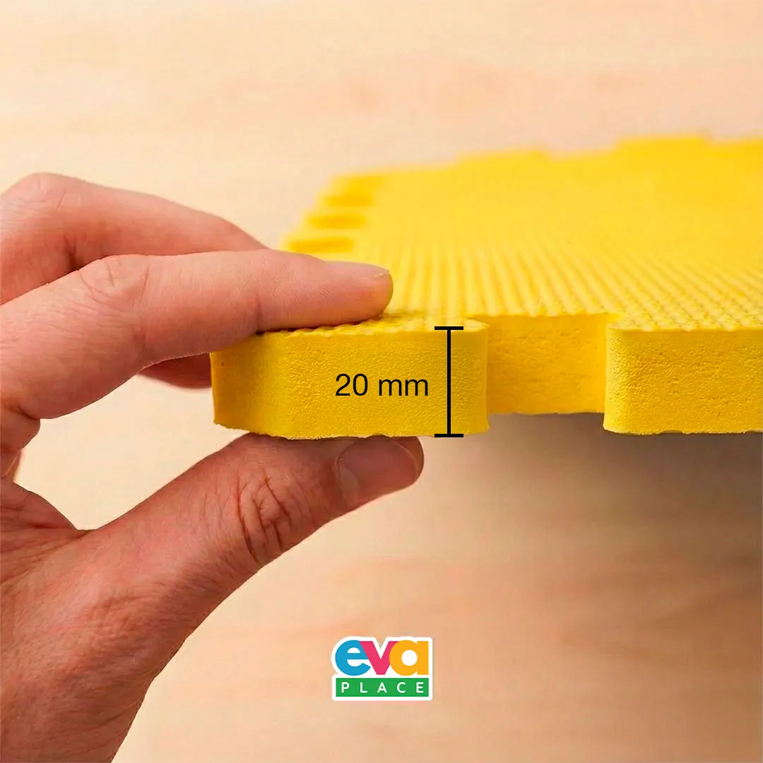 Kit de 4 a 20 Peças - Tatame EVA 50x50cm 20mm - Imagem 4