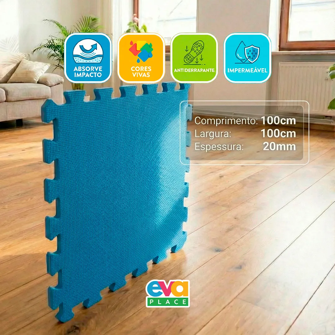 Monte seu Kit - Tatame EVA 100x100cm 20mm - Imagem 4
