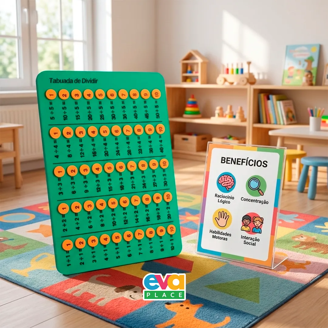 Cartela EVA - Tabuada de Dividir - Imagem 3