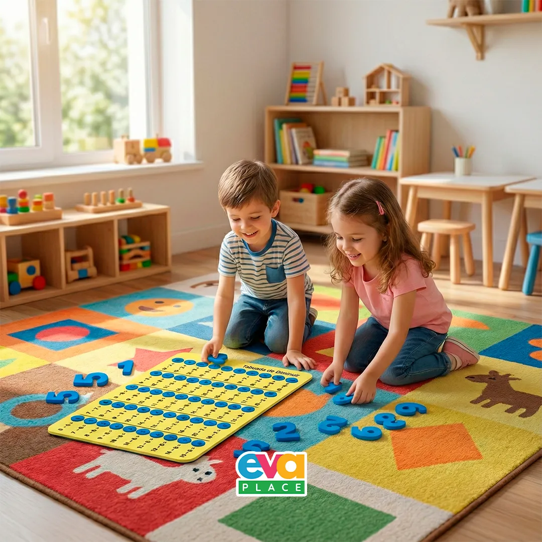 Cartela EVA - Tabuada de Diminuir - Imagem 2