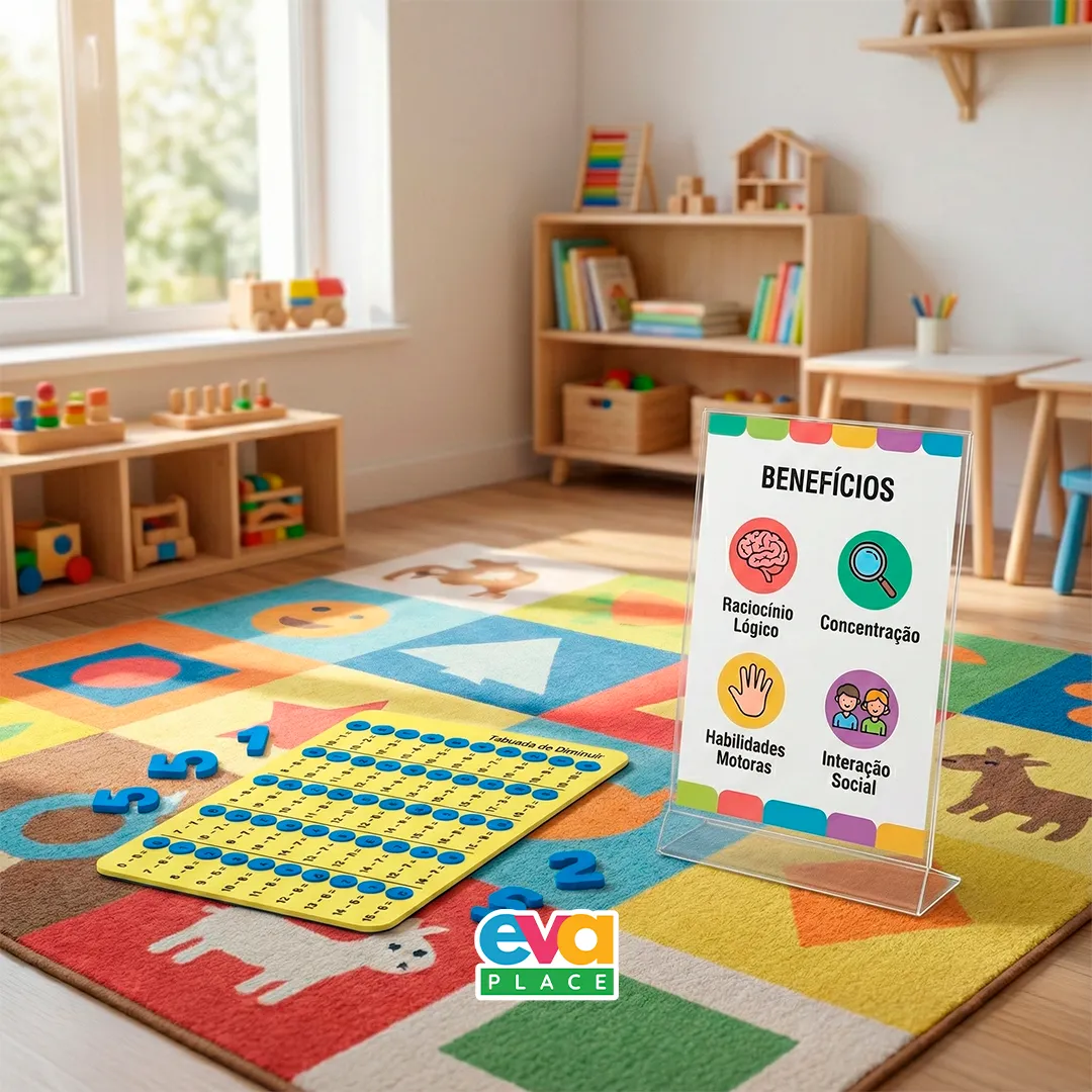 Cartela EVA - Tabuada de Diminuir - Imagem 3