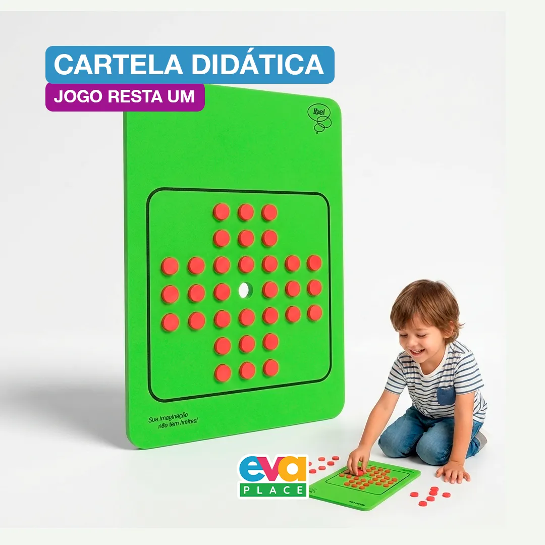 Cartela EVA  - Jogo Resta Um