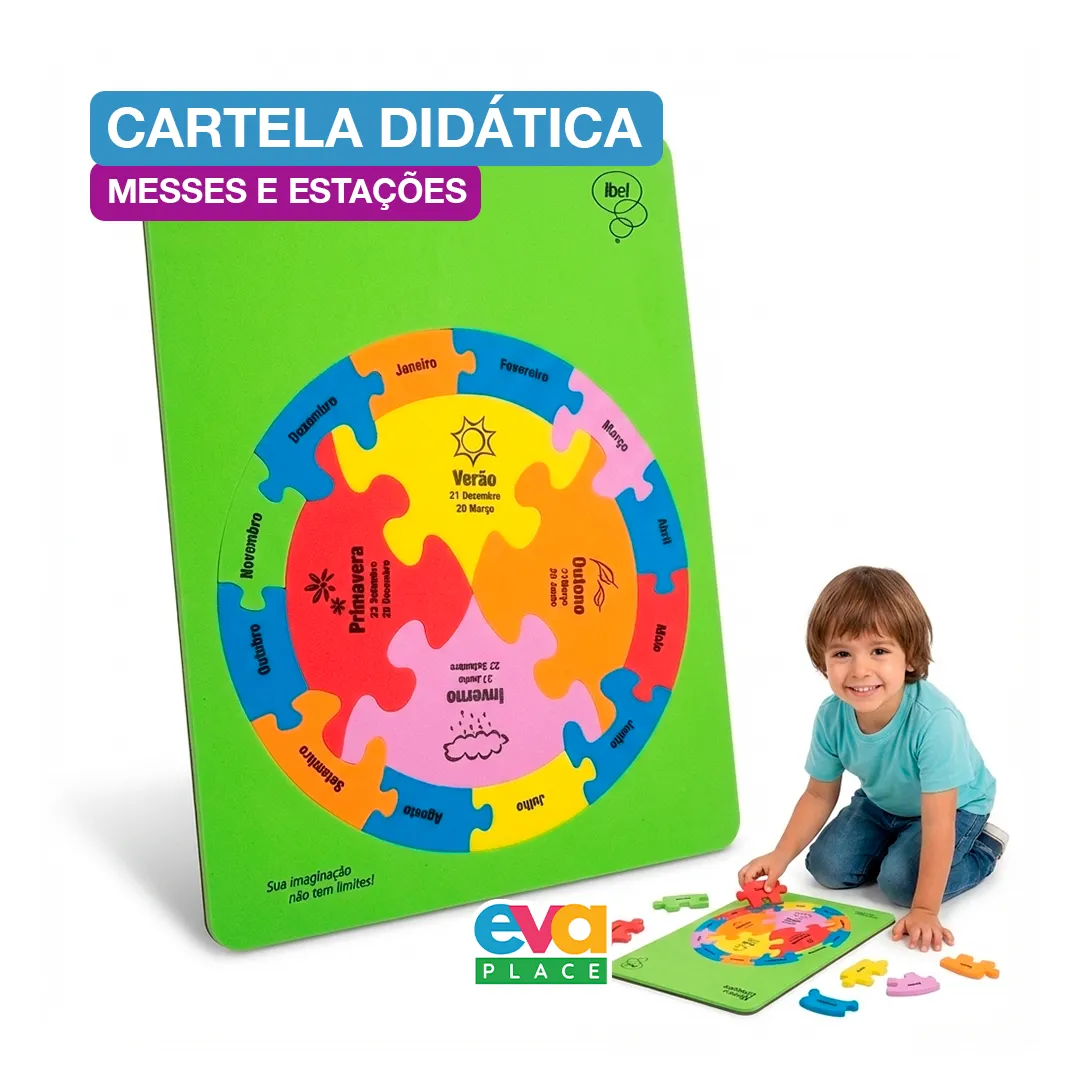 Cartela EVA  - Meses e Estações