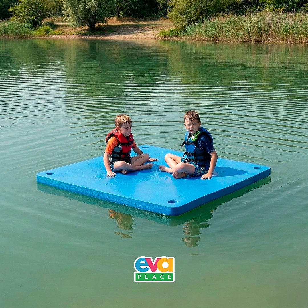 Tapete Flutuante EVA 100x100cm – 30mm | Piscina, Lazer e Atividades Aquáticas - Imagem 3