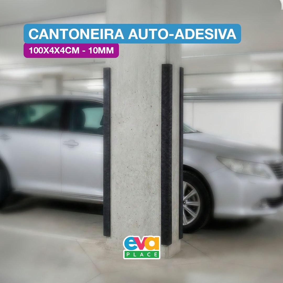 Cantoneira EVA Auto-Adesiva 100×4×4cm – Proteção de Quinas e Pilares (10mm) - Imagem 4